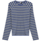 Raglan Sleeve Striped Tee