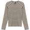 Raglan Sleeve Striped Tee