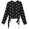 Embroidered Tulle Top