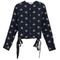 Embroidered Tulle Top