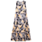 Printed Satin A Line Jumper