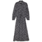 Chiffon Tie Shirt Dress