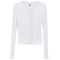 Cropped Cable Knit Cardigan