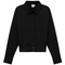 Cropped Cotton Belt Blouse