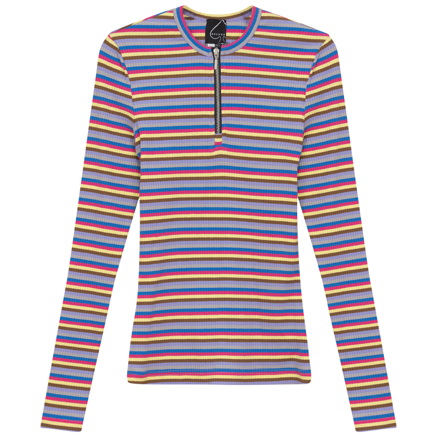 Striped Henley Tee