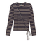 Striped Wrap Tee