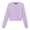 Cropped Ribbed Cardigan