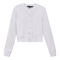 Cropped Ribbed Cardigan