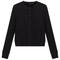 Cropped Ribbed Cardigan