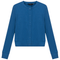 Cropped Ribbed Cardigan