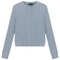 Cropped Ribbed Cardigan
