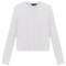 Cropped Ribbed Cardigan