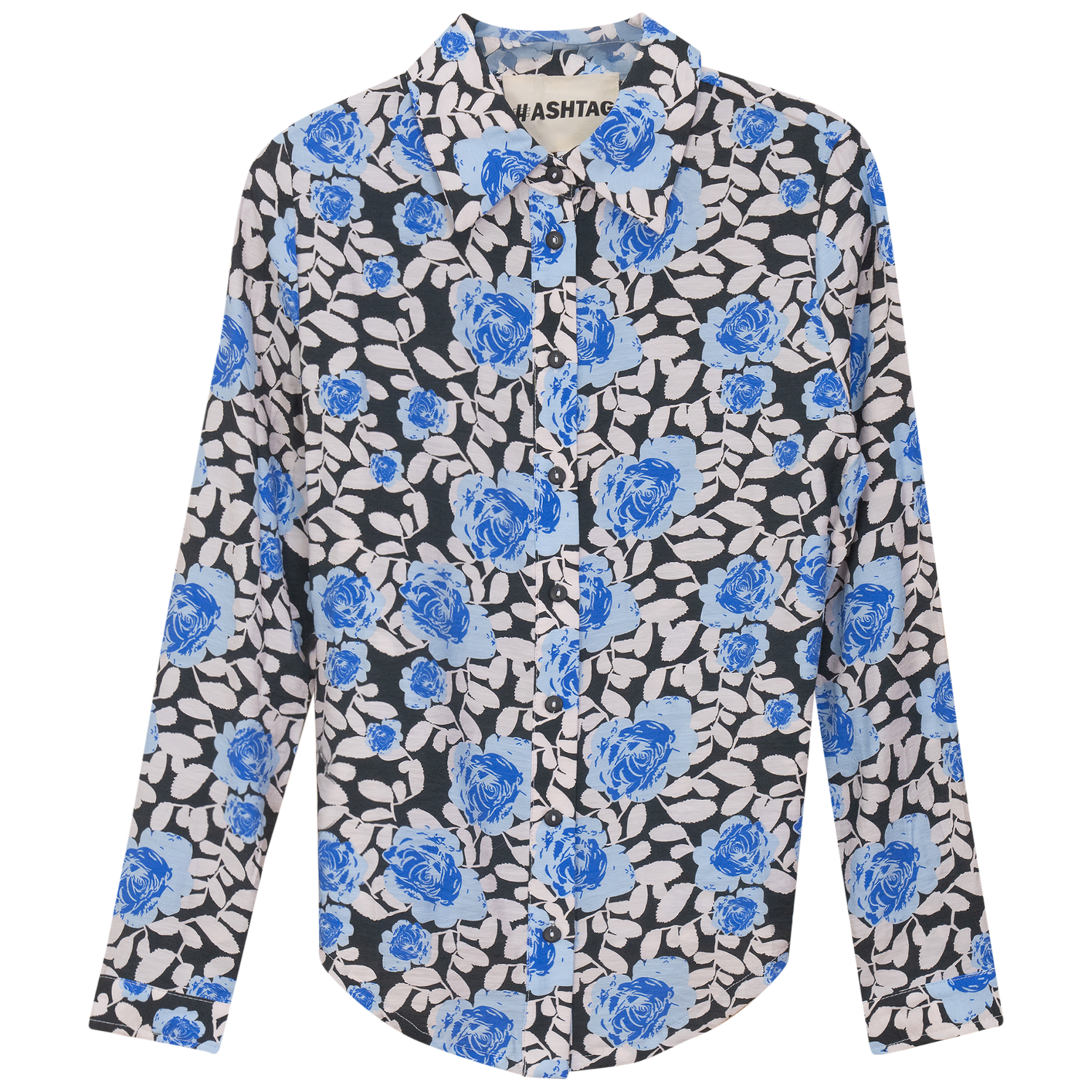 Floral Tie Blouse