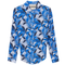 Floral Tie Blouse
