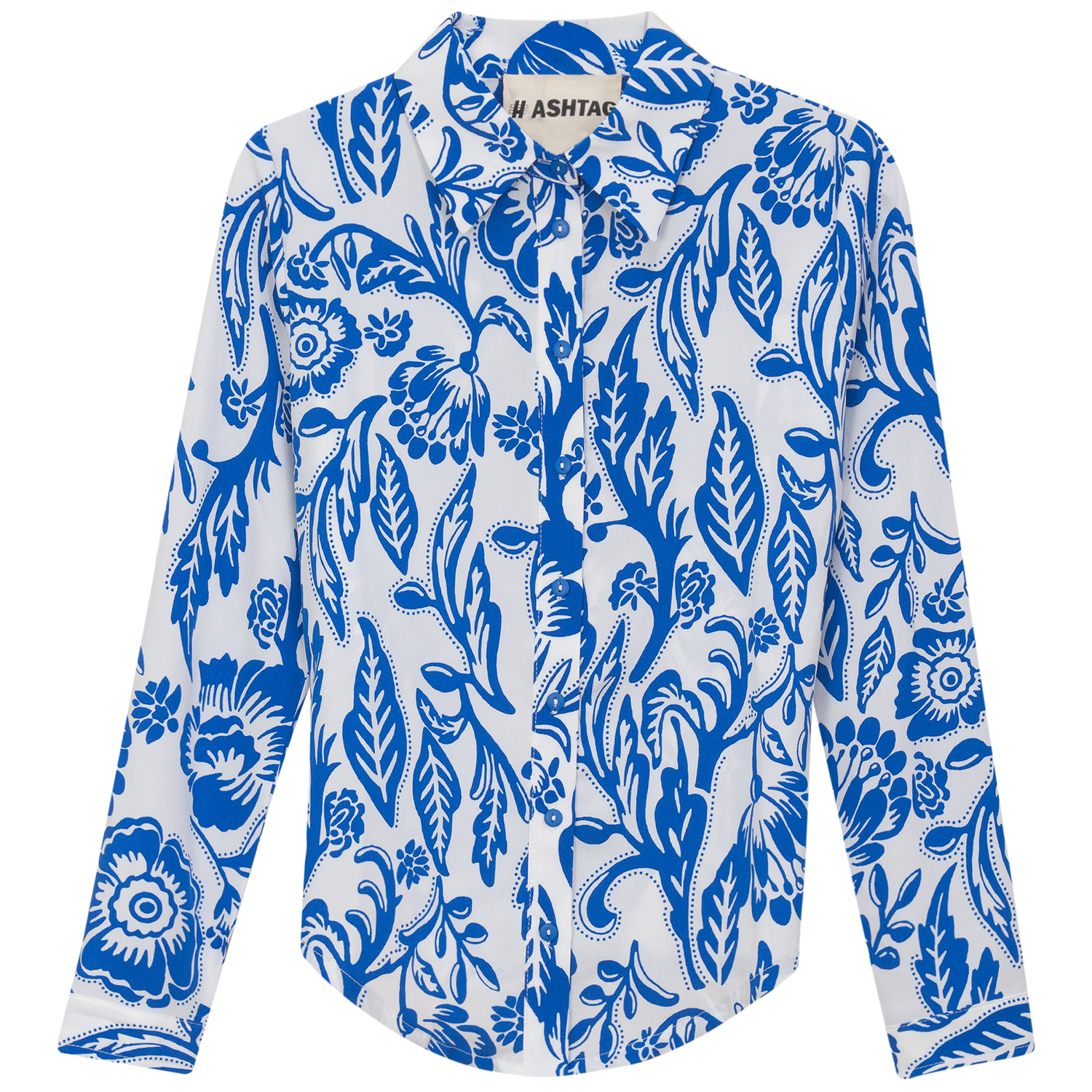 Floral Tie Blouse