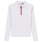 Henley Contrast Zip Tee