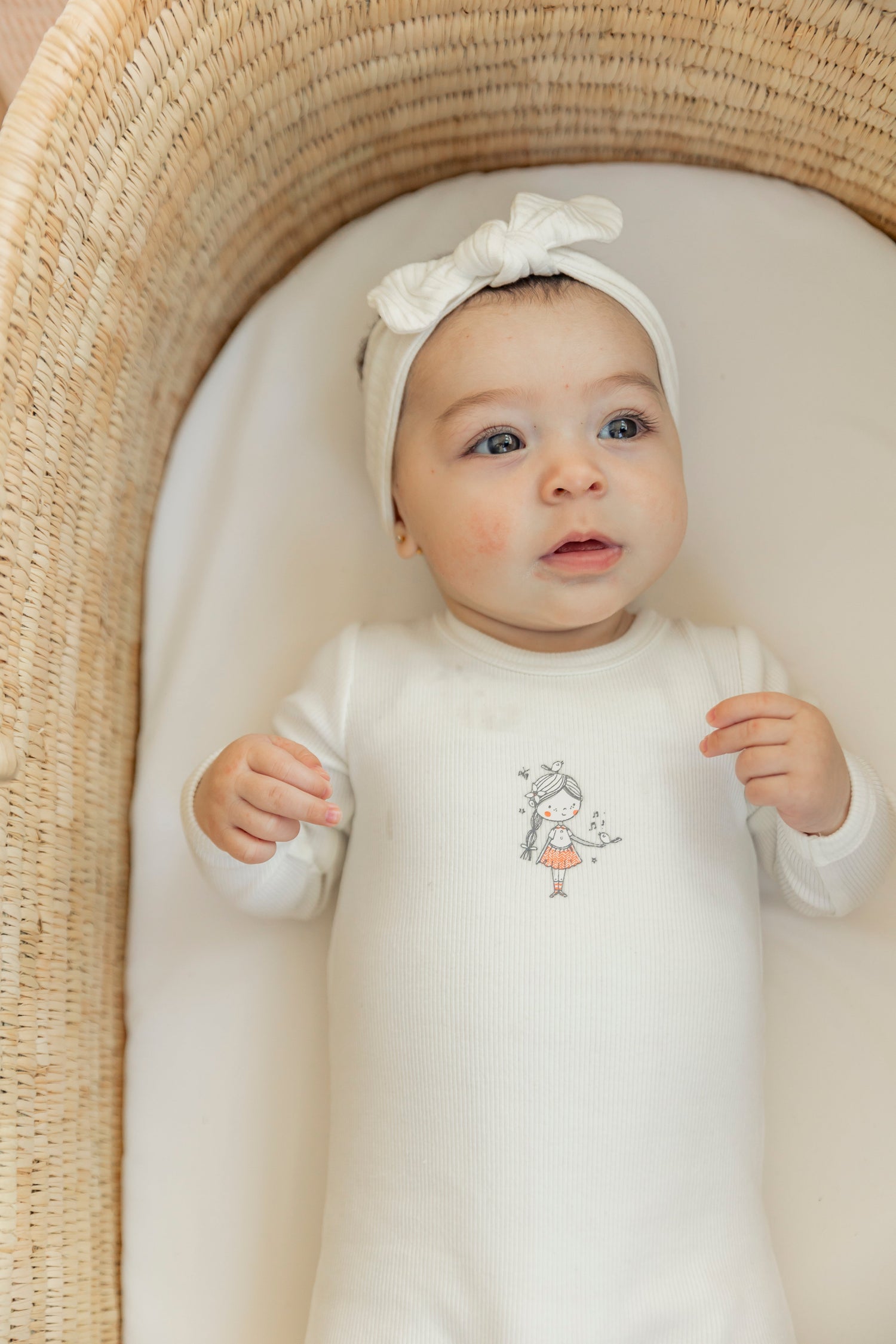 Boy and Girl Print Onesie