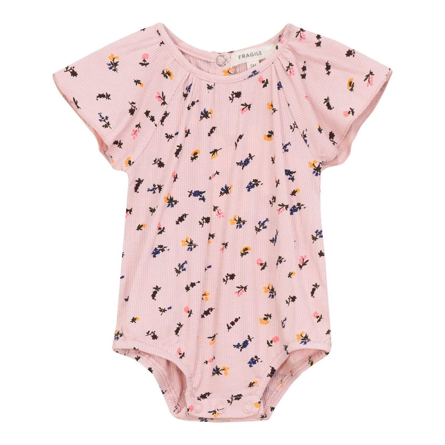 Multi Flower Print Romper