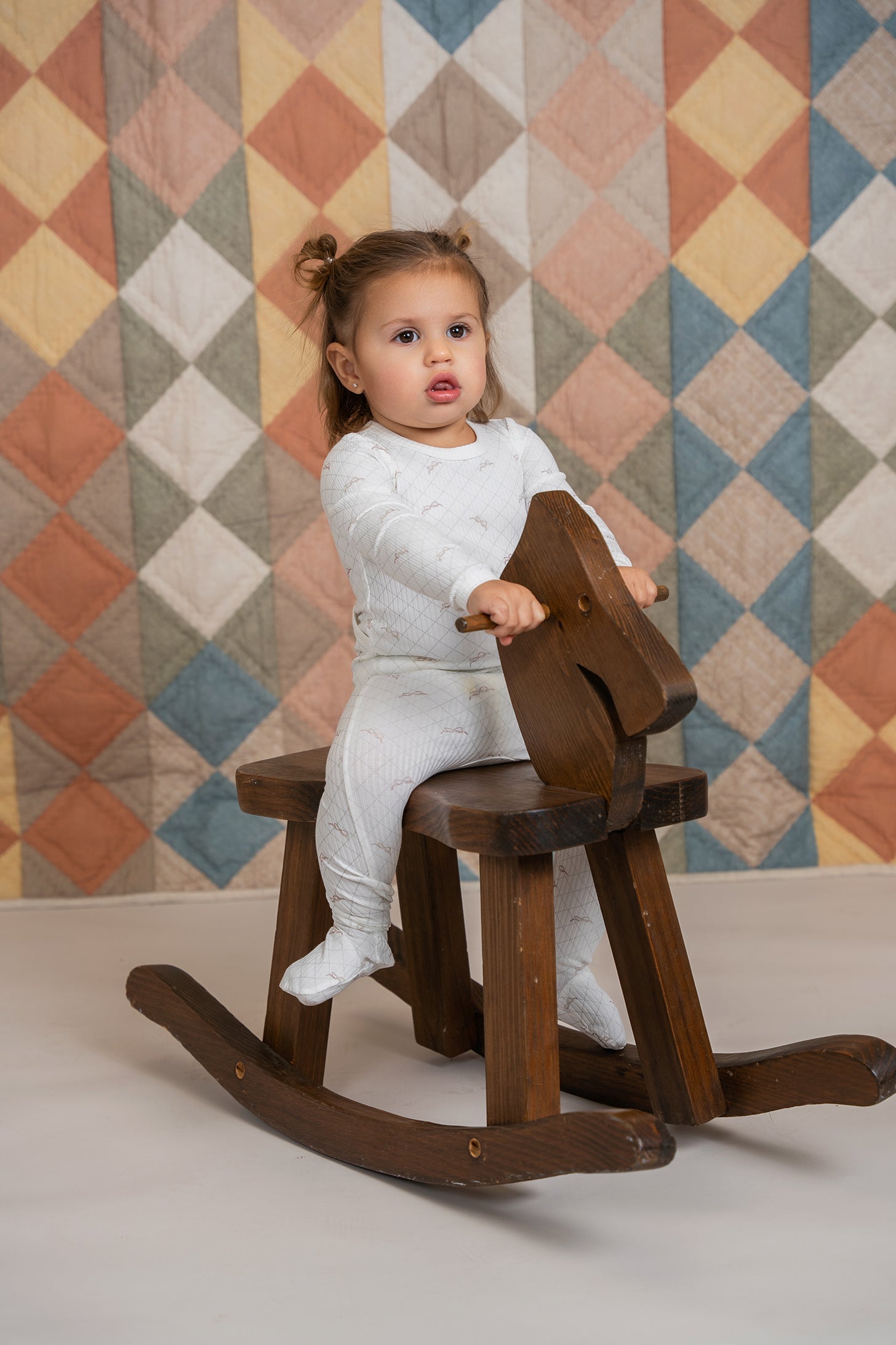Mesh Print Onesie