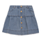 Striped Denim Skirt