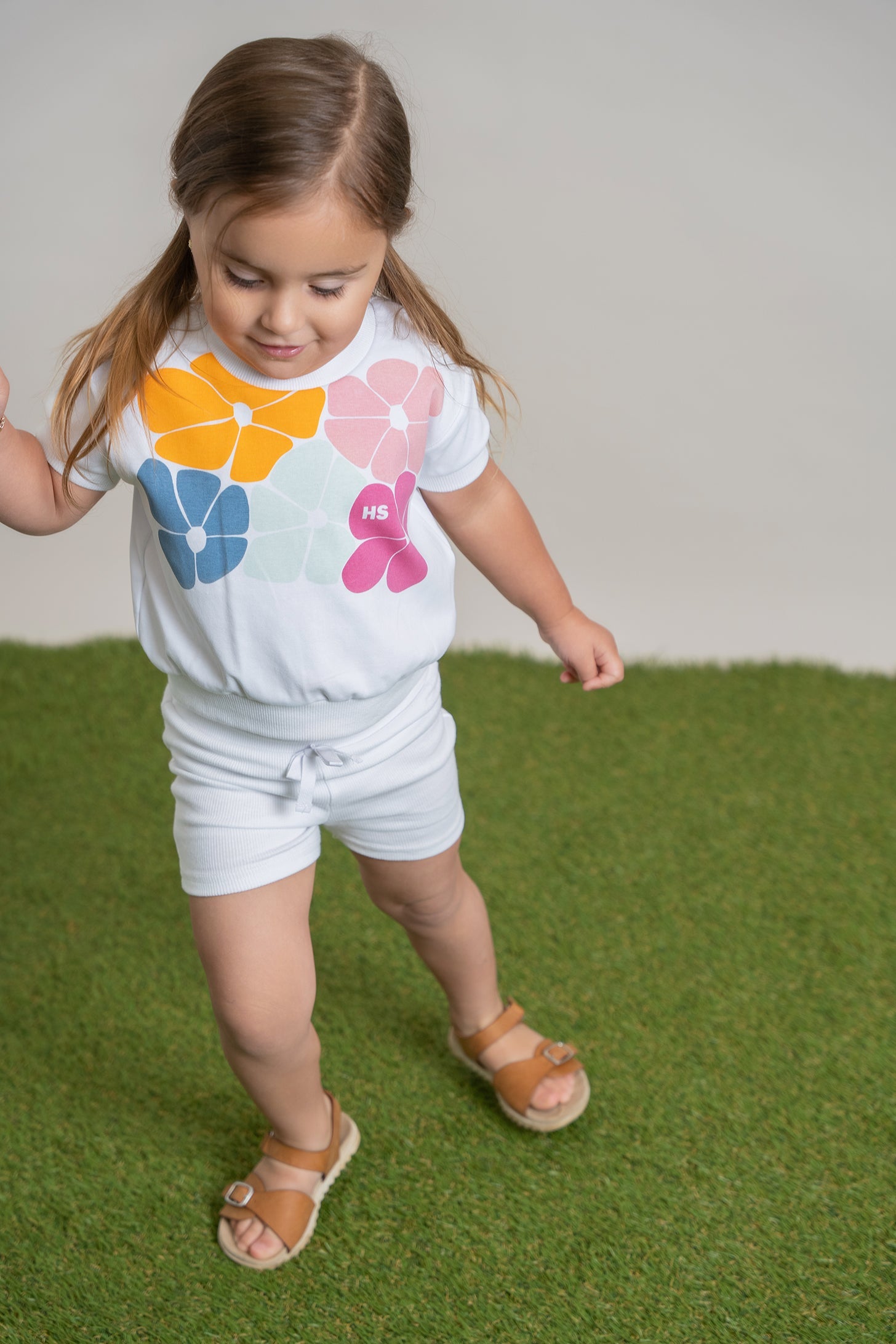 Flower Print 2Pc Set