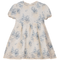 Woven Flower Embroidered Dress