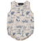Tree Print Romper