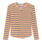 Multi Striped Ribbed Top