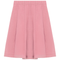 Ribbed Short Panel Skirt