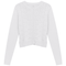 Pointelle Knit Crop Cardigan