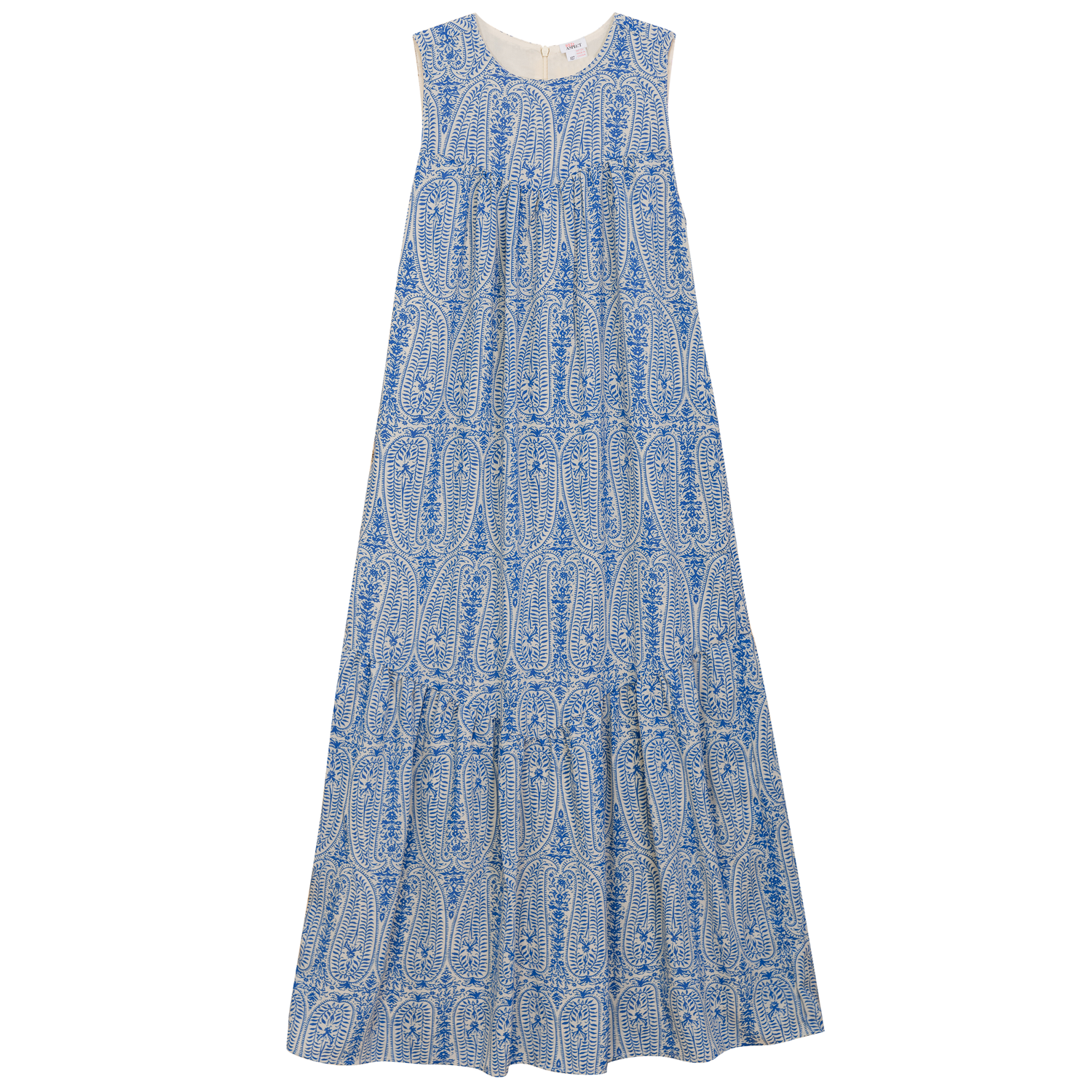 Paisley Print Midi Jumper