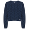 Knit Lace Textured Sweater