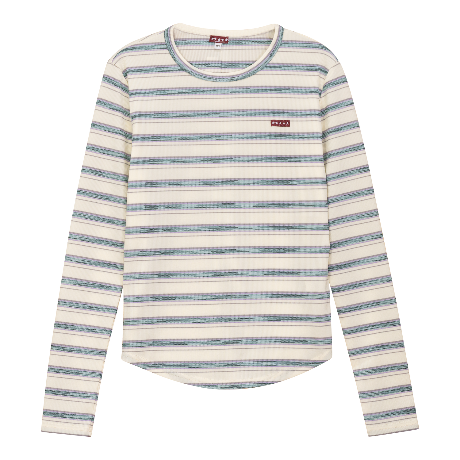 Distressed Stripe Top