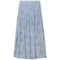 Midi Pleated Skirt