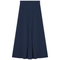 Ribbed Midi Panel Skirt