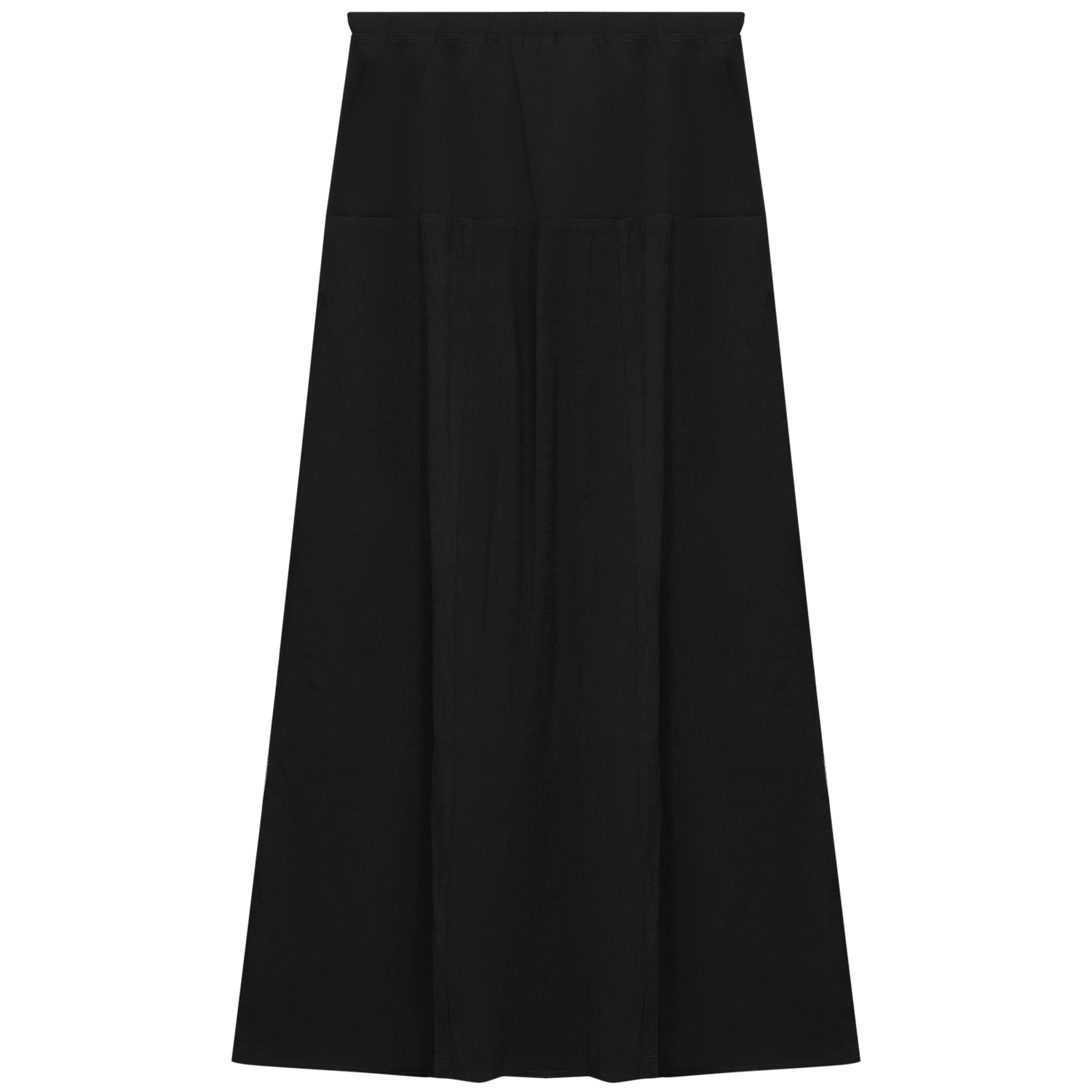 Maternity Maxi Copper Tencel Panel Skirt
