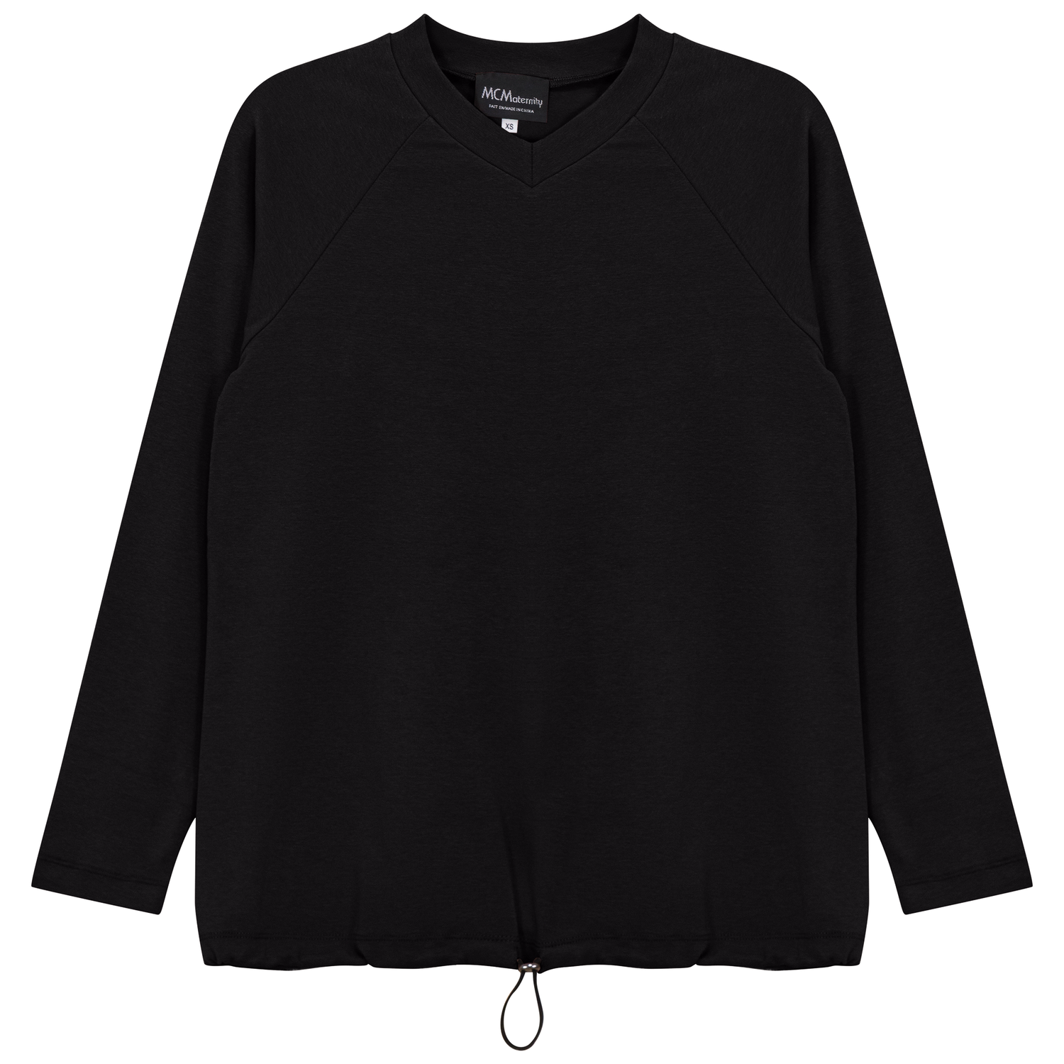 Maternity V Neck Bungee Tee