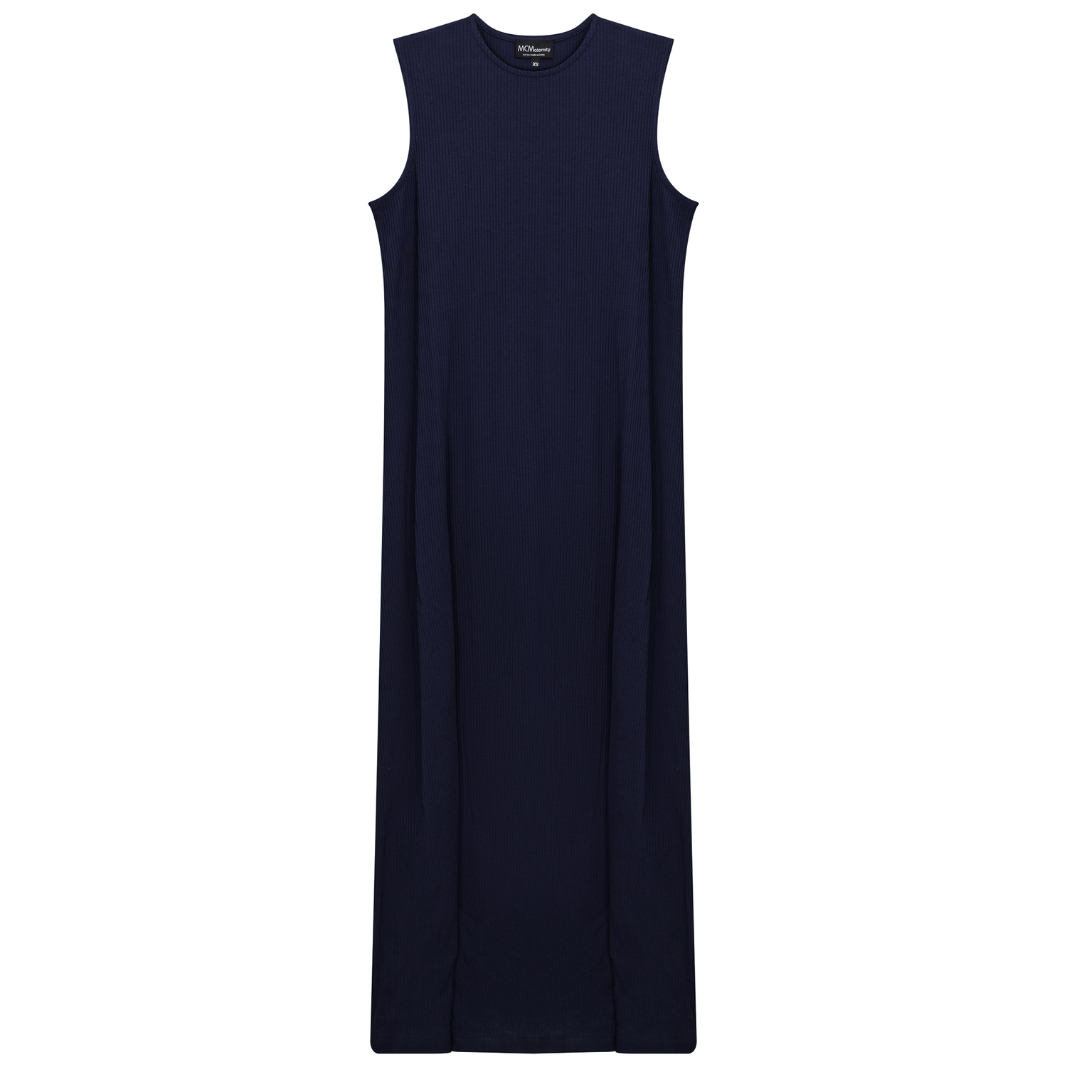 Maternity Ribbed Midi Dress