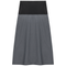 Maternity Chambray Midi Skirt