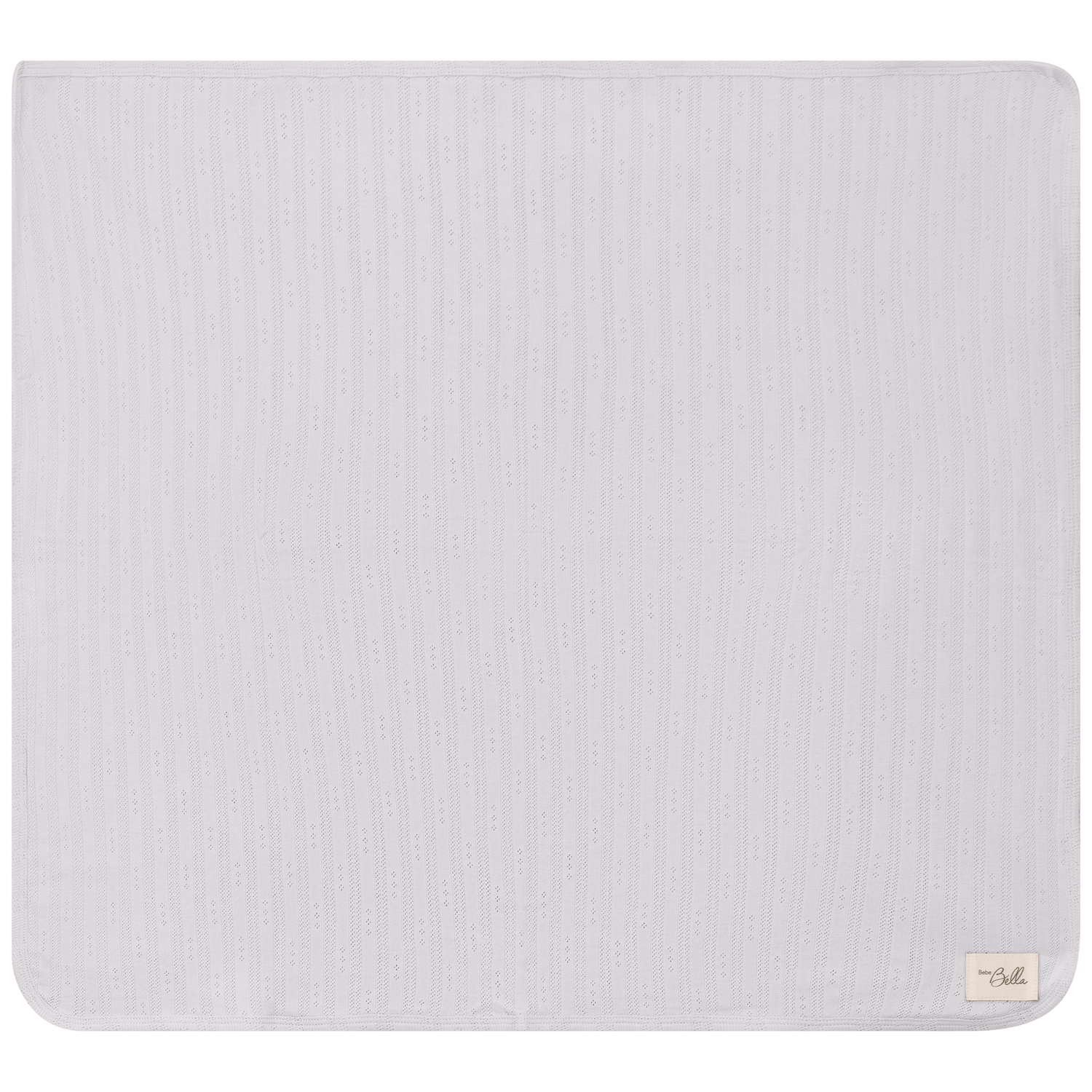 Pointelle Ribbed Blanket