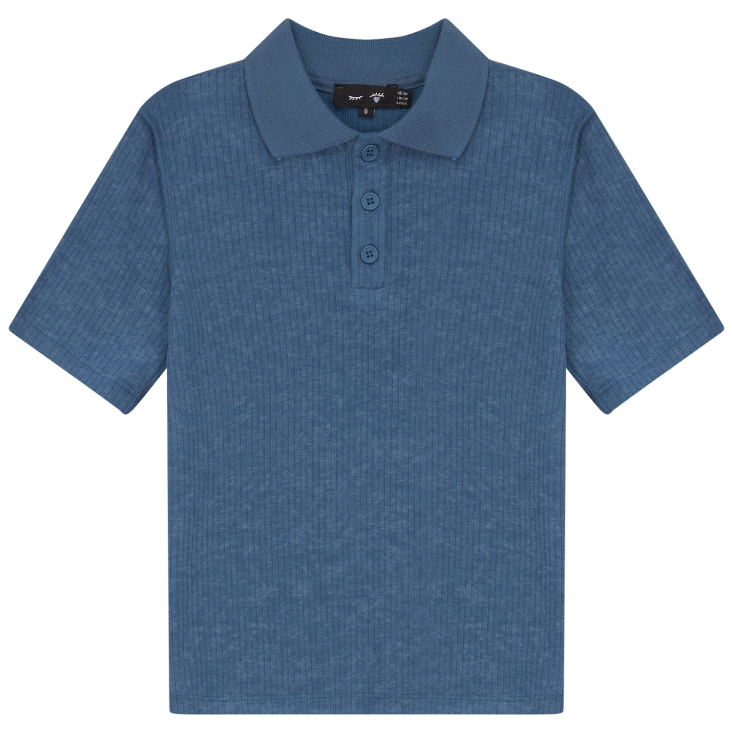 Distressed Short Polo