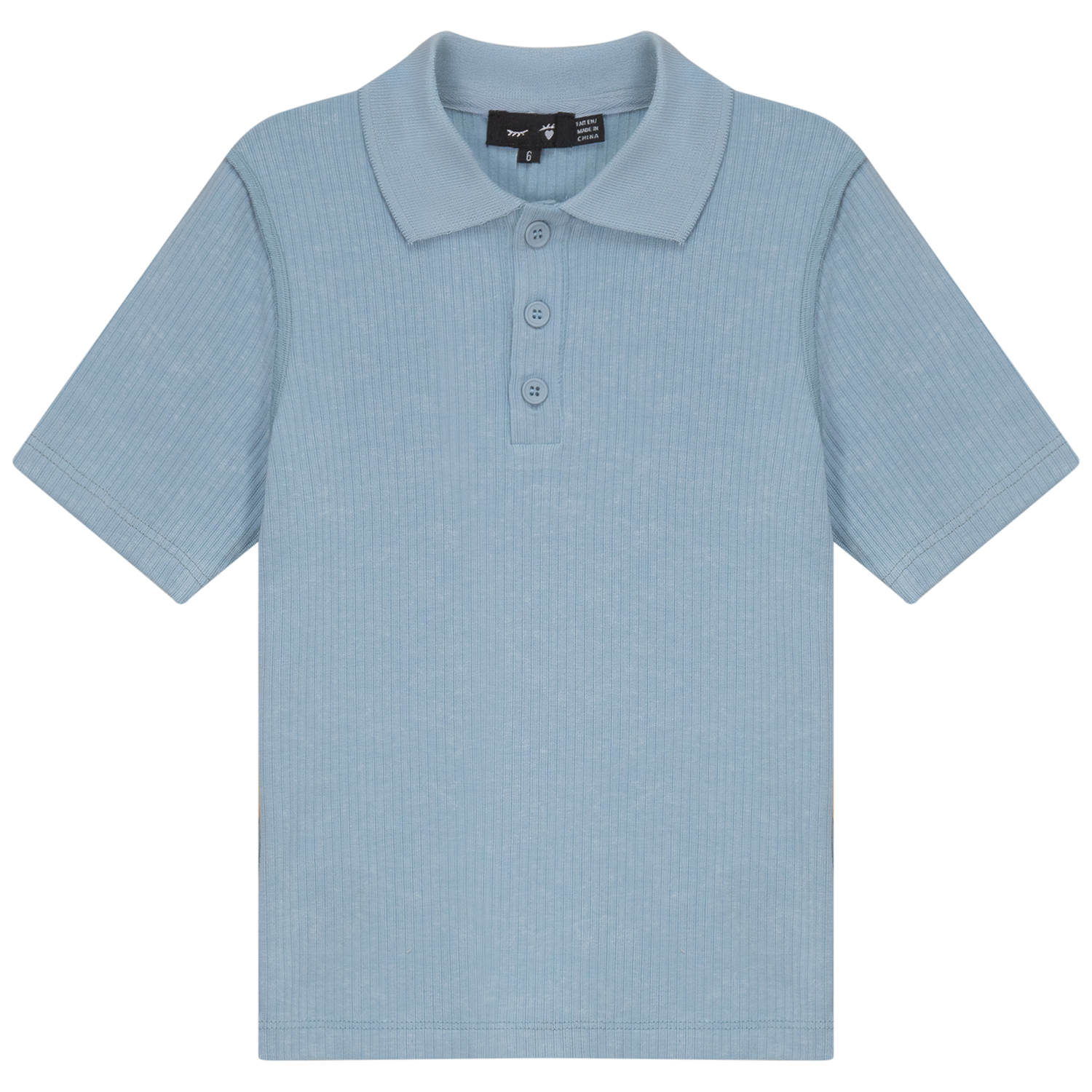 Distressed Short Polo