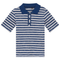 Mix Stripped Short Polo