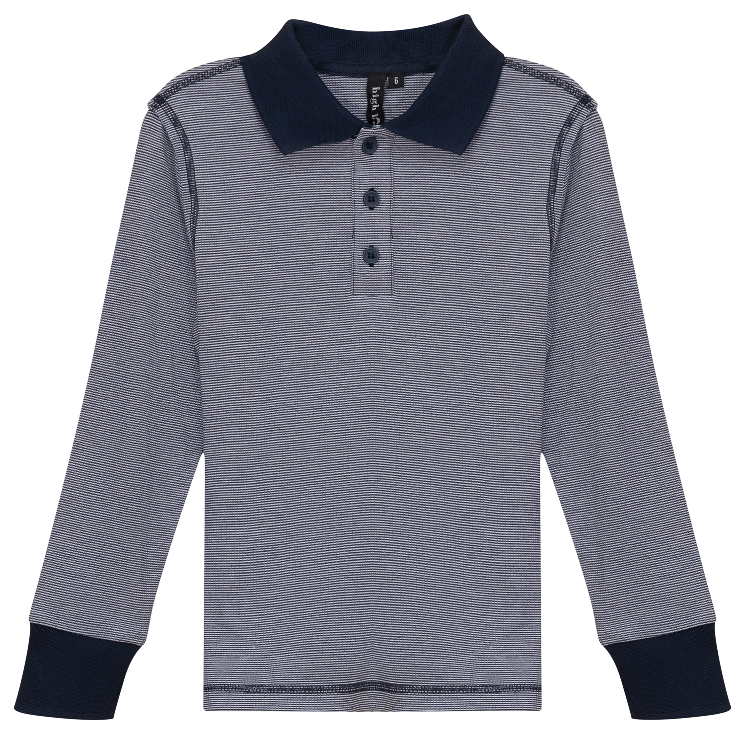 Mini Stripped Long Polo