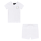 Smiley Embroidered Shorts Set