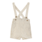 Woven Checkered Overall