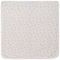 Floral Print Pointelle Blanket