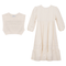 Woven Dress with Vest