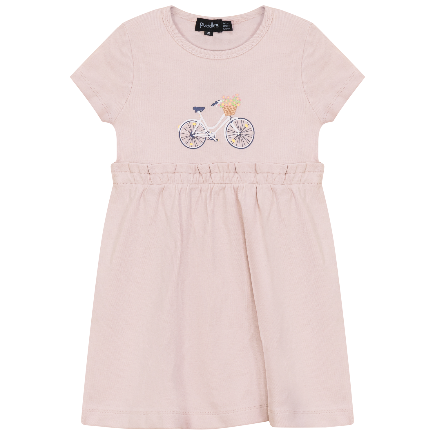 Bicycle Print Dress