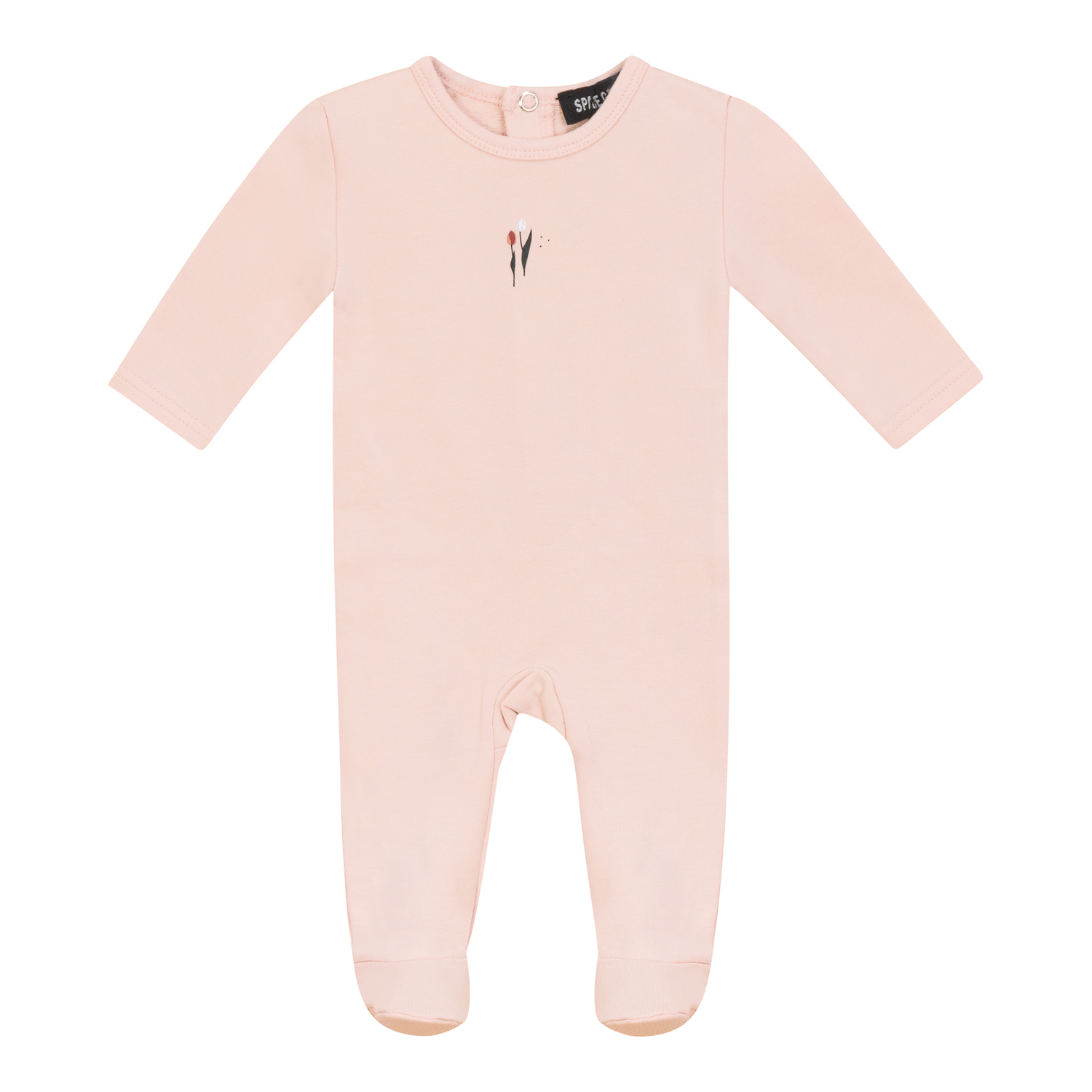 Scooter and Tulip Print Onesie